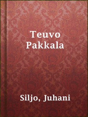 cover image of Teuvo Pakkala